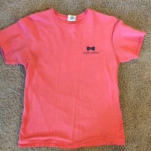 Simply southern t shirt.  Size medium. Peach
